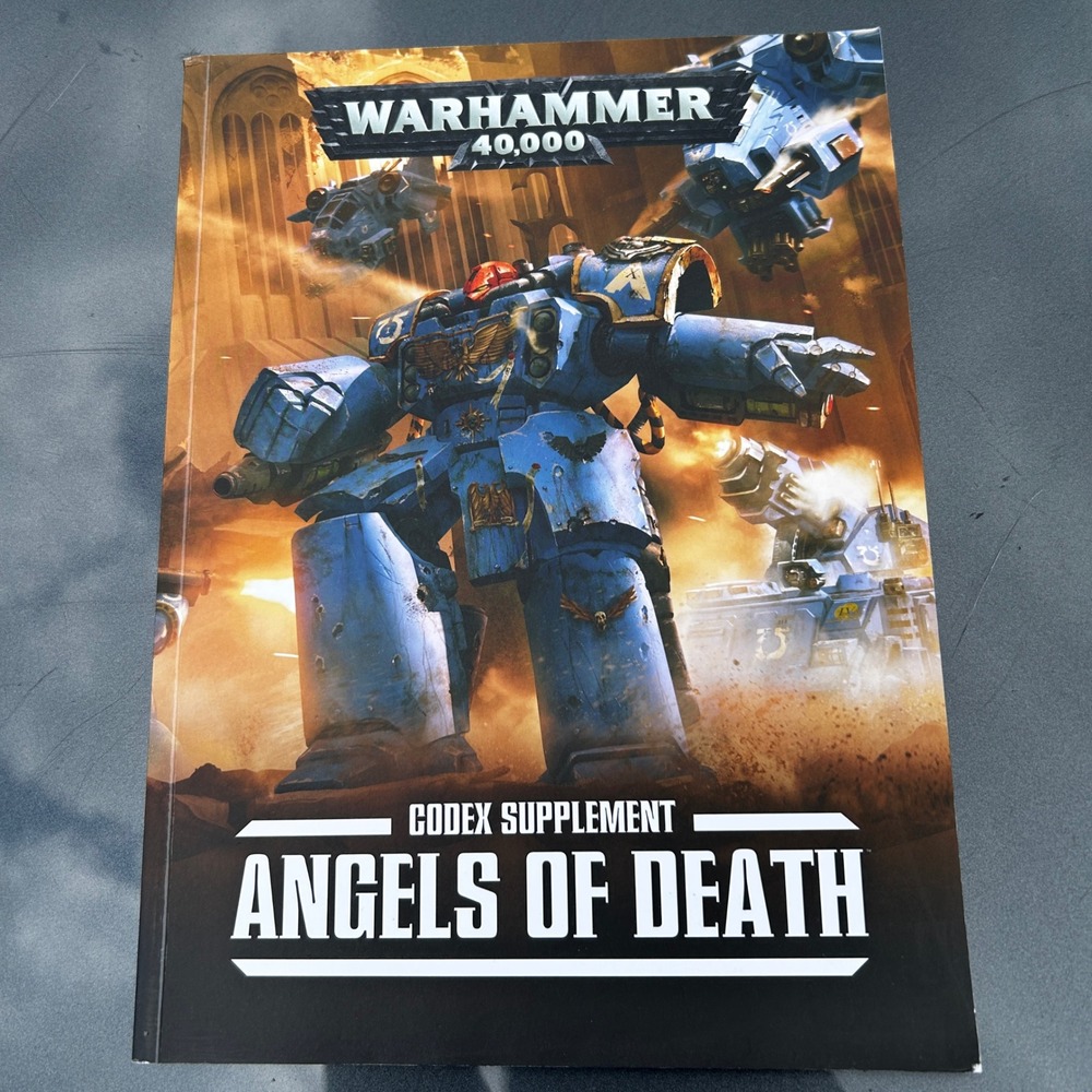 Warhammer 40000 Codex Supplement Angels of Death Space Marines Games Workshop